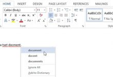 Cách kiểm tra lỗi chính tả và ngữ pháp trong Microsoft Word