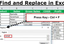 Học Excel - Bài 8: Tìm & thay thế text, số trên worksheet