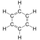 công thức cấu tạo của benzen c6h6