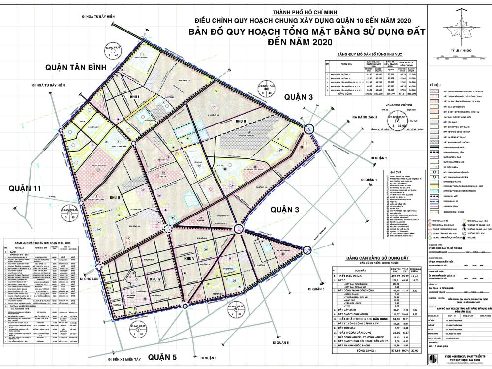 Bản đồ quy hoạch Quận 10 năm 2022