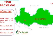 Thông tin cơ bản về tỉnh Bắc Giang