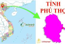 Bản đồ Hành chính tỉnh Phú Thọ mới nhất