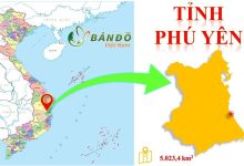 Bản đồ Hành chính tỉnh Phú Yên mới nhất