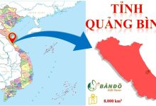 Bản đồ Hành chính tỉnh Quảng Bình mới nhất