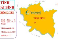 Thông tin cơ bản về tỉnh Thái Bình