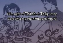 cam nghi ve thanh va thuy trong cuoc chia tay cua nhung con bup be