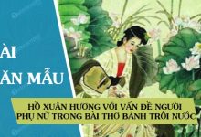 ho xuan huong voi van de nguoi phu nu trong bai tho banh troi nuoc