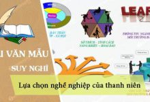 suy nghi ve viec lua chon nghe nghiep cua thanh nien hien nay