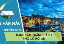 thuyet minh ve danh lam thang canh pho co hoi an