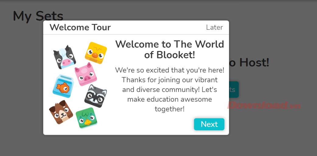 Chào mừng bạn tới với thế giới thú vị của Blooket!