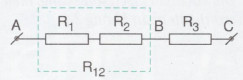 sơ đồ điện trở mắc nối tiếp (h4.3b vật lý 9)