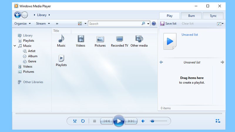 Phiên bản mới nhất của Windows Media Player