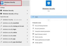 Tìm kiếm Windows Security