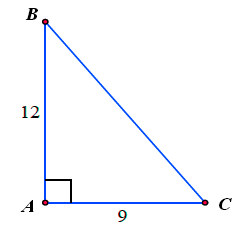 Bài tập 1 hệ thức lượng trong tam giác vuông