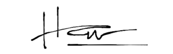 Chữ ký tên Hải ấn tượng