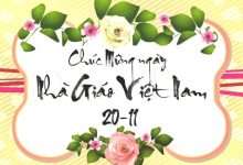 Những lời chúc chào mừng ngày nhà giáo Việt Nam