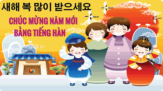 Những câu chúc tết bằng tiếng Hàn