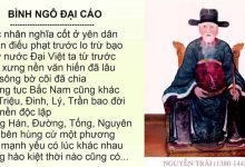 Phân tích đoạn 1 bài thơ Bình Ngô đại cáo của Nguyễn Trãi