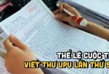 Dàn ý viết thư UPU lần thứ 52 năm 2023