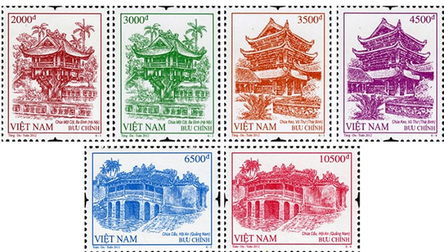 Thuyết minh bộ tem “Kiến trúc, phong cảnh Việt Nam”