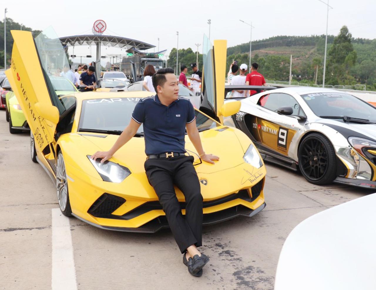 Đại gia Hoàng Kim Khánh với dàn siêu xe