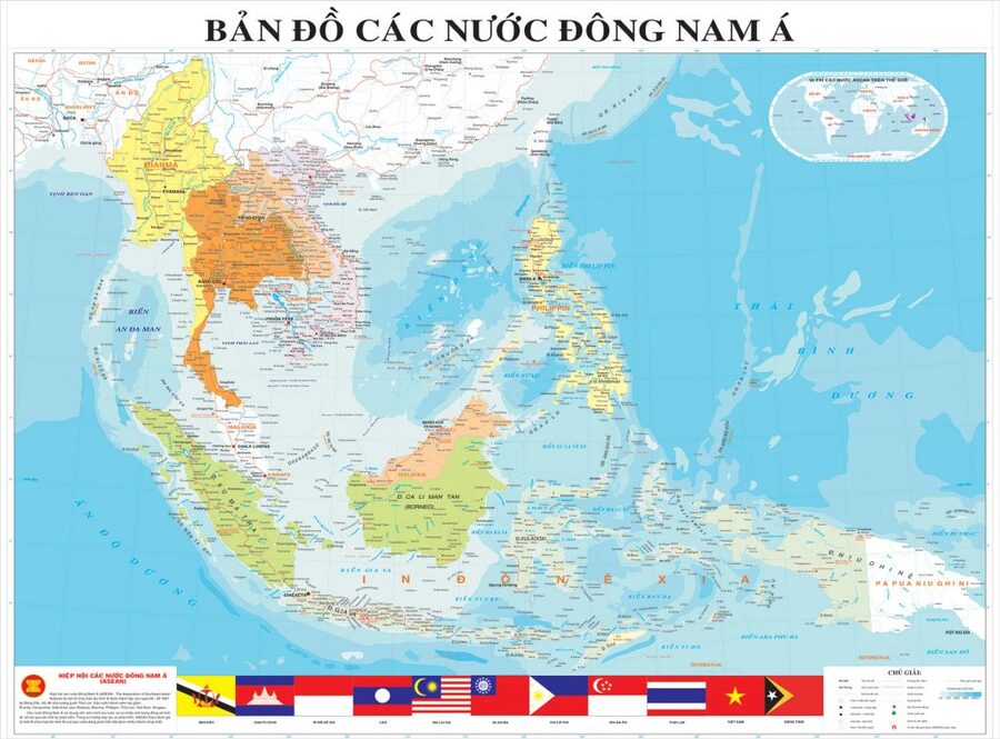 Phân tích đặc điểm tự nhiên khu vực Đông Nam Á lục địa